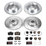 PowerStop K950 - Power Stop 02-04 Audi A6 Quattro Front & Rear Z23 Evolution Sport Brake Kit