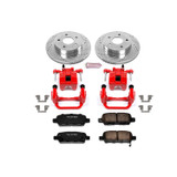 PowerStop KC103 - Power Stop 03-05 Infiniti G35 Rear Z23 Evolution Sport Brake Kit w/Calipers
