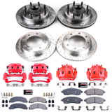 PowerStop KC1393 - Power Stop 03-05 Ford Excursion Front & Rear Z23 Evolution Kit w/Calipers PowerStop KC1393 - Power Stop 03-05 Ford Excursion Front & Rear Z23 Evolution Kit w/Calipers