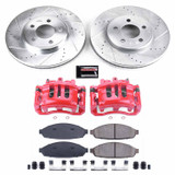 PowerStop KC1364 - Power Stop 03-11 Ford Crown Victoria Front Z23 Evolution Sport Brake Kit w/Calipers