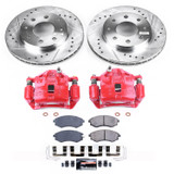 PowerStop KC1087B - Power Stop 99-01 Hyundai Sonata Front Z23 Evolution Sport Brake Kit w/Calipers