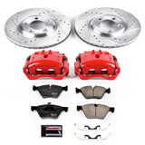 PowerStop KC1349 - Power Stop 2005 Jaguar S-Type Front Z23 Evolution Sport Brake Kit w/Calipers