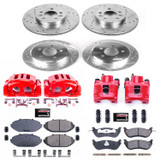 PowerStop KC1336 - Power Stop 98-02 Ford Crown Victoria Front & Rear Z23 Evolution Sport Brake Kit w/Calipers
