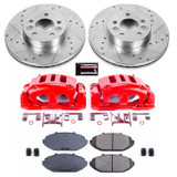 PowerStop KC1335 - Power Stop 98-02 Ford Crown Victoria Front Z23 Evolution Sport Brake Kit w/Calipers