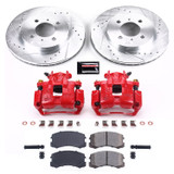 PowerStop KC1215 - Power Stop 02-07 Mitsubishi Lancer Front Z23 Evolution Sport Brake Kit w/Calipers