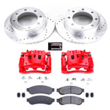 PowerStop KC1798 - Power Stop 07-10 Ford F-250 Super Duty Rear Z23 Evolution Sport Brake Kit w/Calipers