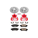 PowerStop KC1586 - Power Stop 2004 Pontiac Grand Prix Front Z23 Evolution Sport Brake Kit w/Calipers