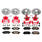 PowerStop KC1587 - Power Stop 2004 Pontiac Grand Prix Front & Rear Z23 Evolution Sport Brake Kit w/Calipers