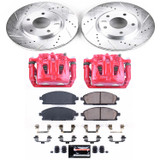 PowerStop KC150 - Power Stop 04-09 Nissan Quest Front Z23 Evolution Sport Brake Kit w/Calipers