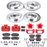 PowerStop KC1715A - Power Stop 12-19 Chrysler 300 Front & Rear Z23 Evolution Sport Brake Kit w/Calipers