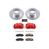 PowerStop KC1781A - Power Stop 10-12 Ford F-450 Super Duty Front Z23 Evolution Kit w/Cals