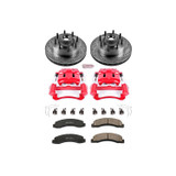 PowerStop KC1891 - Power Stop 99-01 Ford F-250 Super Duty Front Z23 Evolution Kit w/Cals