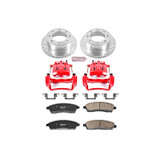 PowerStop KC1890A - Power Stop 00-05 Ford Excursion Rear Z23 Evolution Sport Brake Kit w/Calipers PowerStop KC1890A - Power Stop 00-05 Ford Excursion Rear Z23 Evolution Sport Brake Kit w/Calipers