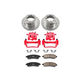 PowerStop KC1889 - Power Stop 99-00 Ford F-350 Super Duty Rear Z23 Evolution Sport Brake Kit w/Calipers