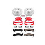 PowerStop KC2071 - Power Stop 02-04 Chevrolet Avalanche 2500 Front Z23 Evolution Sport Brake Kit w/Calipers