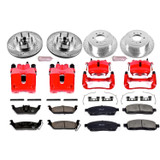 PowerStop KC1940A - Power Stop 05-08 Ford F-150 Front & Rear Z23 Evolution Kit w/Calipers