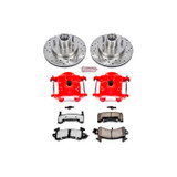 PowerStop KC1985-36 - Power Stop 95-97 Chevrolet Blazer Front Z36 Truck & Tow Brake Kit w/Calipers