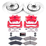 PowerStop KC2061A - Power Stop 2005 Saab 9-7x Front Z23 Evolution Sport Brake Kit w/Calipers