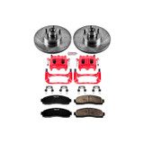 PowerStop KC1920 - Power Stop 01-03 Ford Explorer Sport Front Z23 Evolution Sport Brake Kit w/Calipers