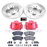 PowerStop KC199 - Power Stop 06-12 Ford Fusion Front Z23 Evolution Sport Brake Kit w/Calipers