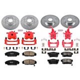 PowerStop KC2277 - Power Stop 00-09 Honda S2000 Front & Rear Z23 Evolution Sport Brake Kit w/Calipers