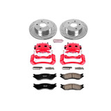 PowerStop KC2165 - Power Stop 2002 Dodge Ram 1500 Front Z23 Evolution Sport Brake Kit w/Calipers