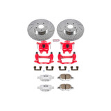 PowerStop KC2313A-26 - Power Stop 00-02 Toyota Celica Front Z26 Street Warrior Brake Kit w/Calipers