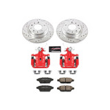 PowerStop KC2450 - Power Stop 06-12 Ford Fusion Rear Z23 Evolution Sport Brake Kit w/Calipers