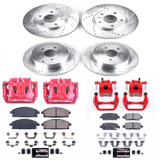 PowerStop KC2766 - Power Stop 04-09 Nissan Quest Front & Rear Z23 Evolution Sport Brake Kit w/Calipers
