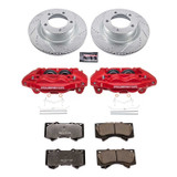 PowerStop KC2952A-36 - Power Stop 07-15 Toyota Tundra Front Z36 Truck & Tow Kit w/Cals