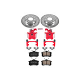 PowerStop KC3109 - Power Stop 02-05 Audi A4 Rear Z23 Evolution Sport Brake Kit w/Calipers PowerStop KC3109 - Power Stop 02-05 Audi A4 Rear Z23 Evolution Sport Brake Kit w/Calipers
