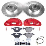 PowerStop KC2918 - Power Stop 08-10 BMW 535i Front Z23 Evolution Sport Brake Kit w/Calipers