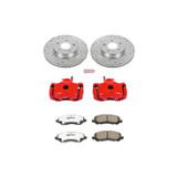 PowerStop KC3032-26 - Power Stop 11-14 Chrysler 200 Front Z26 Street Warrior Brake Kit w/Calipers