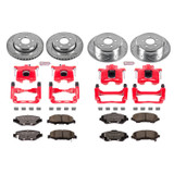 PowerStop KC2832A-36 - Power Stop 07-11 Dodge Nitro Front & Rear Z36 Truck & Tow Brake Kit w/Calipers