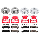 PowerStop KC4423 - Power Stop 2004 Chevrolet Silverado 2500 HD Front & Rear Z23 Evolution Sport Brake Kit w/Calipers