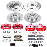 PowerStop KC4097 - Power Stop 06-11 Buick Lucerne Front & Rear Z23 Evolution Sport Brake Kit w/Calipers PowerStop KC4097 - Power Stop 06-11 Buick Lucerne Front & Rear Z23 Evolution Sport Brake Kit w/Calipers