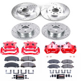 PowerStop KC4096 - Power Stop 06-11 Buick Lucerne Front & Rear Z23 Evolution Sport Brake Kit w/Calipers PowerStop KC4096 - Power Stop 06-11 Buick Lucerne Front & Rear Z23 Evolution Sport Brake Kit w/Calipers