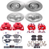 PowerStop KC4065 - Power Stop 05-06 Audi A4 Front & Rear Z23 Evolution Sport Brake Kit w/Calipers PowerStop KC4065 - Power Stop 05-06 Audi A4 Front & Rear Z23 Evolution Sport Brake Kit w/Calipers