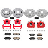 PowerStop KC4015 - Power Stop 08-12 Chrysler Town & Country Front & Rear Z23 Evolution Sport Brake Kit w/Calipers