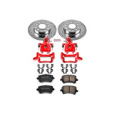 PowerStop KC4627A - Power Stop 2008 Audi A3 Rear Z23 Evolution Sport Brake Kit w/Calipers