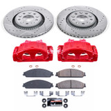 PowerStop KC4599A - Power Stop 08-09 Ford Taurus X Front Z23 Evolution Sport Brake Kit w/Calipers PowerStop KC4599A - Power Stop 08-09 Ford Taurus X Front Z23 Evolution Sport Brake Kit w/Calipers