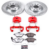 PowerStop KC4623-26 - Power Stop 10-12 Audi A3 Front Z26 Street Warrior Brake Kit w/Calipers