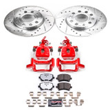 PowerStop KC4627A-26 - Power Stop 2008 Audi A3 Rear Z26 Street Warrior Brake Kit w/Calipers