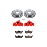 PowerStop KC4683-36 - Power Stop 07-17 Lincoln Navigator Rear Z36 Truck&Tow Kit w/Cals