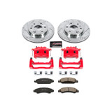 PowerStop KC5519 - Power Stop 08-19 Chevrolet Tahoe Front Z23 Evolution Sport Brake Kit w/Calipers