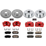 PowerStop KC5516 - Power Stop 10-17 Chevrolet Equinox Front & Rear Z23 Evolution Sport Brake Kit w/Calipers