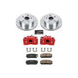 PowerStop KC5558 - Power Stop 10-17 Chevrolet Equinox Rear Z23 Evolution Sport Brake Kit w/Calipers
