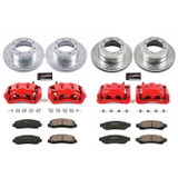 PowerStop KC5574 - Power Stop 10-11 Ford F-350 Super Duty Front & Rear Z23 Evolution Kit w/Calipers