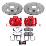 PowerStop KC5522-26 - Power Stop 11-16 Buick LaCrosse Front Z26 Street Warrior Brake Kit w/Calipers