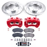 PowerStop KC5259A - Power Stop 2002 Honda Passport Front Z23 Evolution Sport Brake Kit w/Calipers